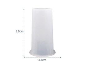 Molde silicona florero rayas finas 